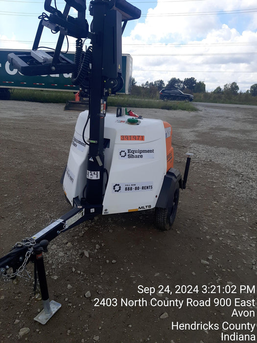 2024 Generac MLT2 Diesel, Flex Switch 120V Input, Powerzone Controller, 
(4) 320W LED Lights, 4kW Generator, 39.9 Gal Fuel Tank, 2" Ball, T3