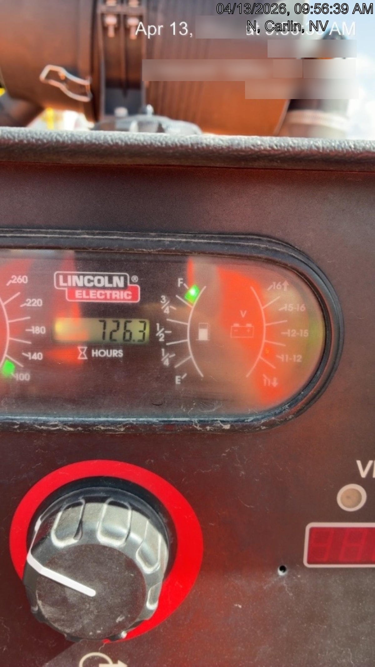 2021 Lincoln Electric Vantage 549X Ready Pak 3, ORANGE (includes trailer, cable rack, fender light kit)