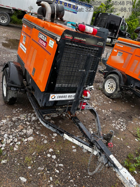2021 Lincoln Electric Vantage 549X Ready Pak 3, ORANGE (includes trailer, cable rack, fender light kit)
