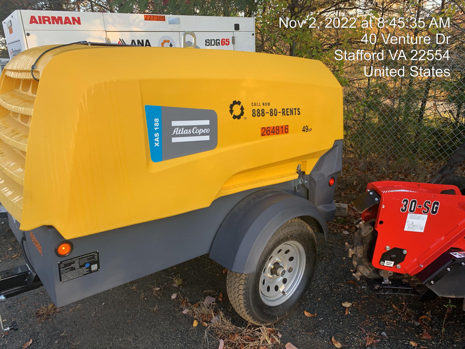 2022 ATLAS COPCO XAS188 CWK