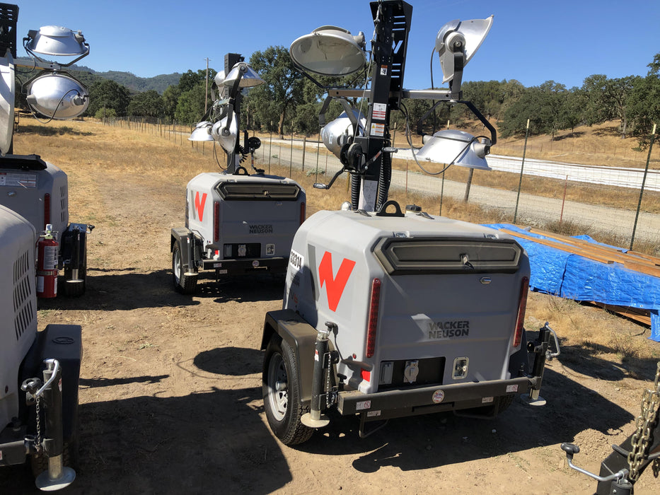 2019 Wacker Neuson LTV6L-MH Wacker Neuson LTV6L Mobile Light Tower w/Fuel Level Sensor Installed