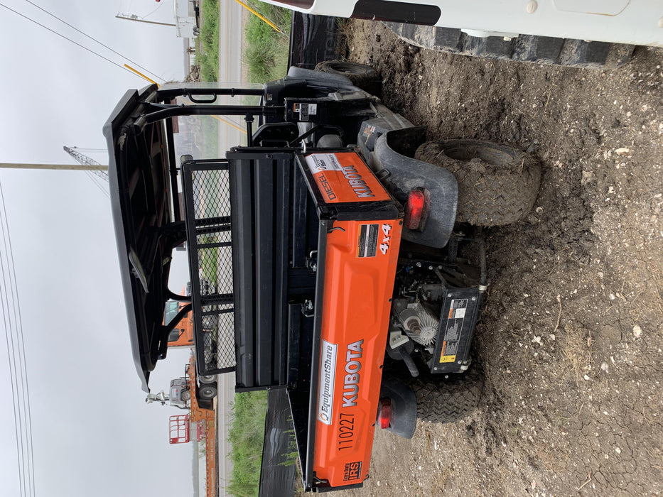 Kubota RTV-X1140W-H Canopy, 4-Seater, Diesel, Windshield Acrylic Clear, Strobe Light, Backup Alarm