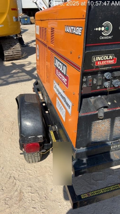 2021 Lincoln Electric Vantage 549X Ready Pak 3, ORANGE (includes trailer, cable rack, fender light kit)