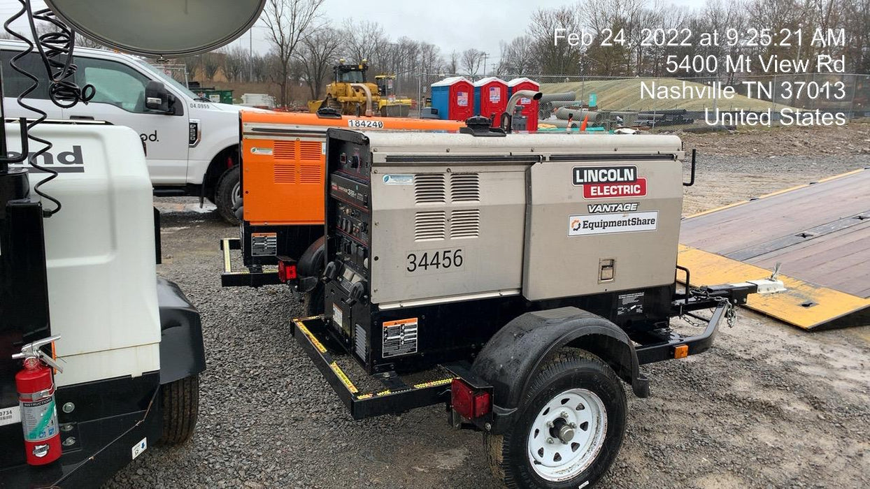 2021 Lincoln Electric Vantage 322 VANTAGE 322 READY-PAK 3