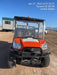 2021 Kubota RTV-X1140W-H Plastic Canopy, Windshield Acrylic Clear, LED Strobe Light, Wire Harness Kit, Back up Alarm