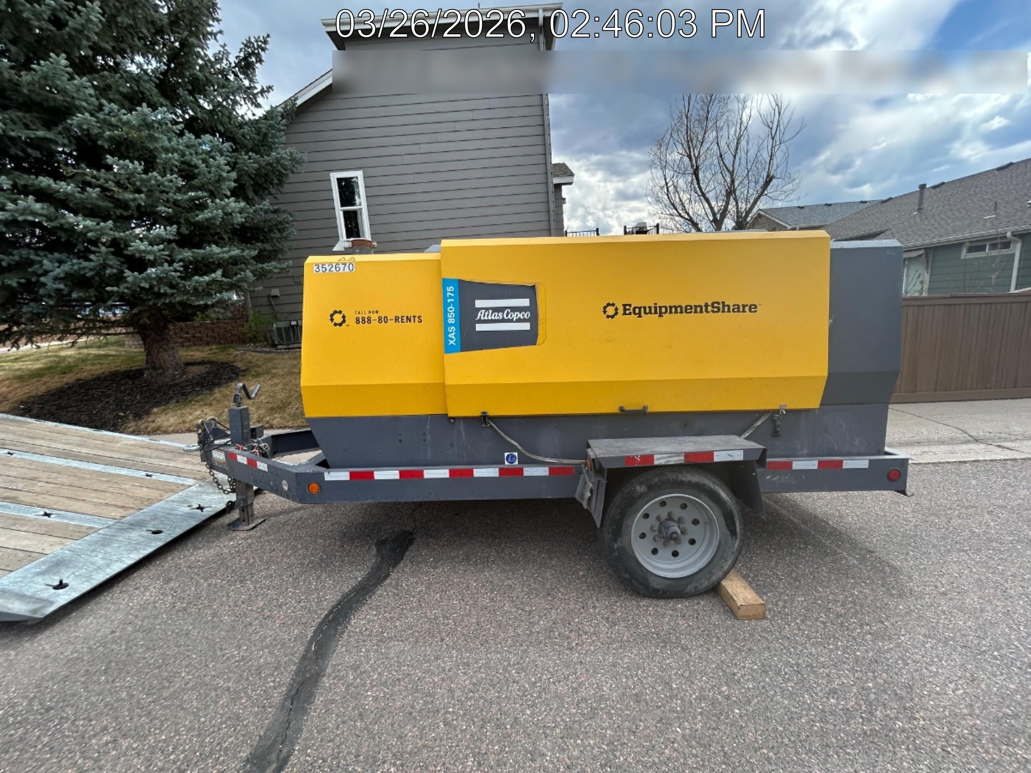 2023 ATLAS COPCO XAS 850