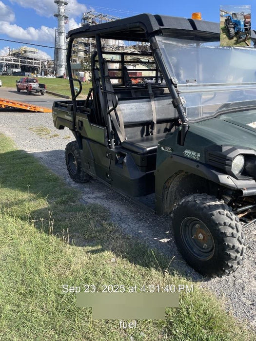 Kawasaki MULE PRO-DX Kawasaki Mule 4x4 Diesel UTV w/Hard Top, Windshield, Beacon, Backup Alarm, ES Keypad/Hardware Installed