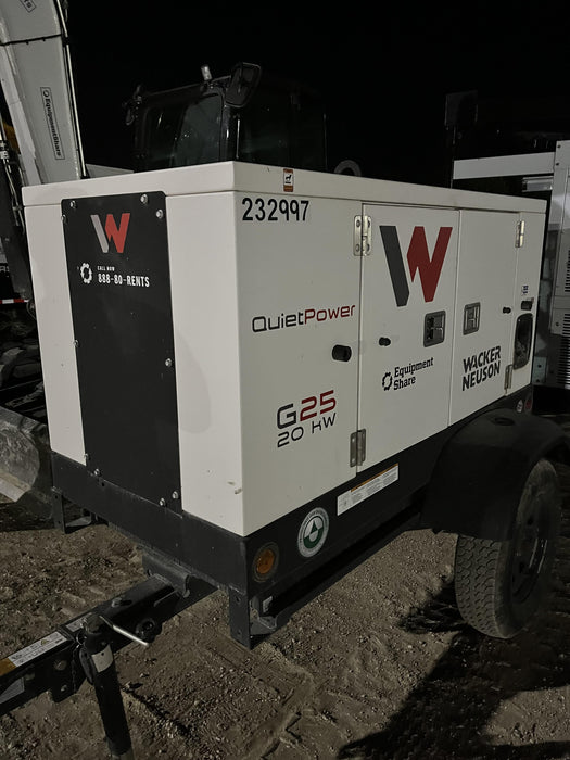 2022 WACKER NEUSON G25