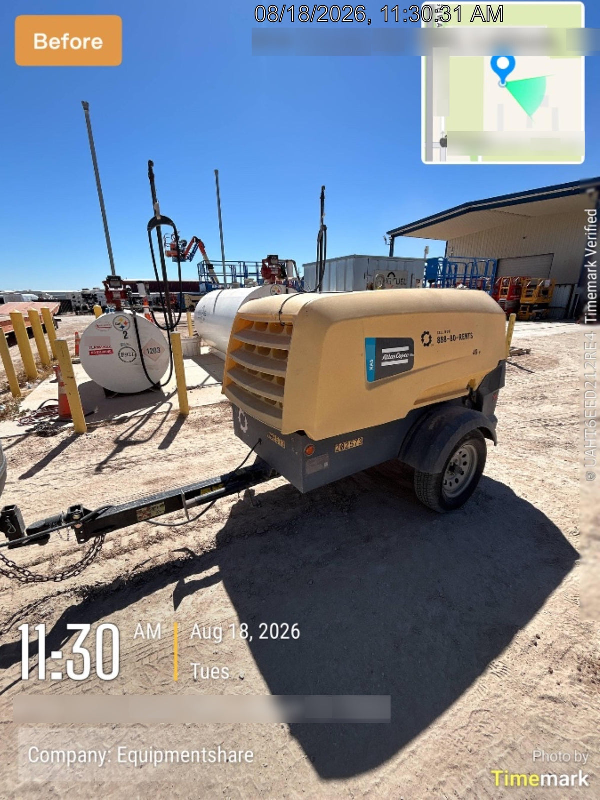 2022 ATLAS COPCO XAS188 CWK
