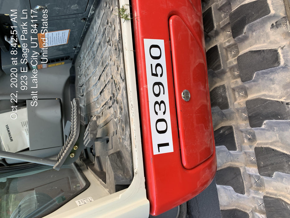 2020 Takeuchi TB250-2C Cab/Heat/Air, Rubber Tracks, Manual TAG QC