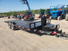 2025 TEXAS PRIDE TRAILERS 21' Lowboy Gravity Tilt Bed 14K Bumper Pull Trailer
