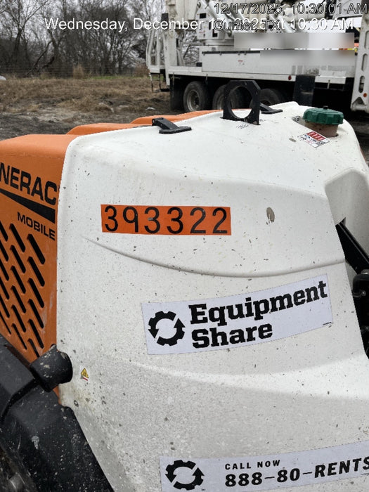 2024 Generac MLT2 Diesel, Flex Switch 120V Input, Powerzone Controller, 
(4) 320W LED Lights, 4kW Generator, 39.9 Gal Fuel Tank, 2" Ball, T3