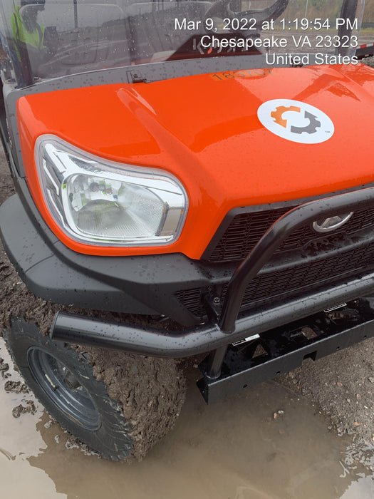 2021 Kubota RTV-X1140W-H Plastic Canopy, Windshield Acrylic Clear, LED Strobe Light, Wire Harness Kit, Back up Alarm