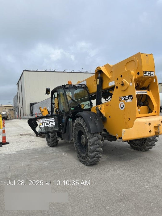 2020 JCB 510-56 Cab/Heat/Air, Solid Tires, Work Lights, Beacon, Aux Hydraulics, Back up Alarm, Lifting Eye, ES Decals