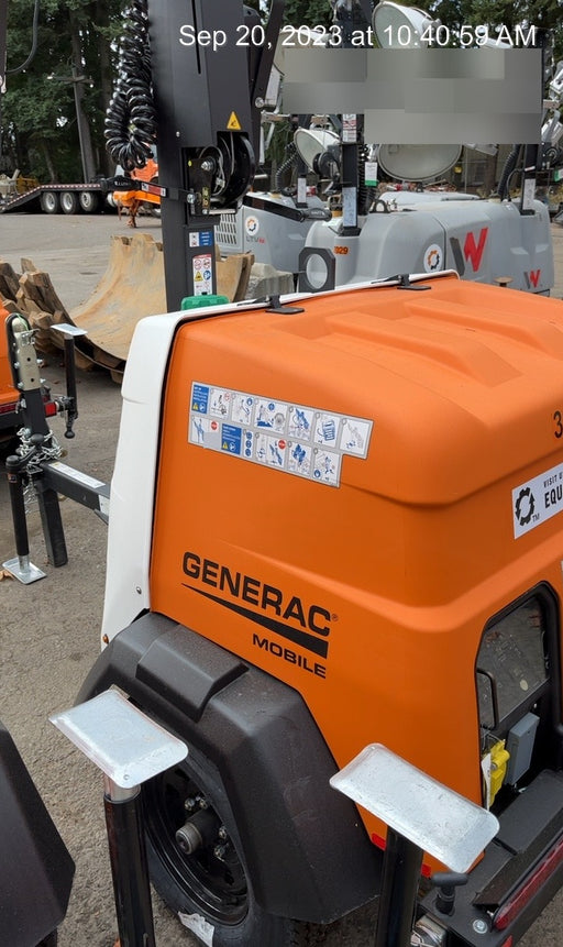 2023 Generac MLT2 Diesel, Flex Switch 120V Input, Powerzone Controller, (4) 320W LED Lights, 4kW Generator, 39.9 Gal Fuel Tank, 2" Ball, T3