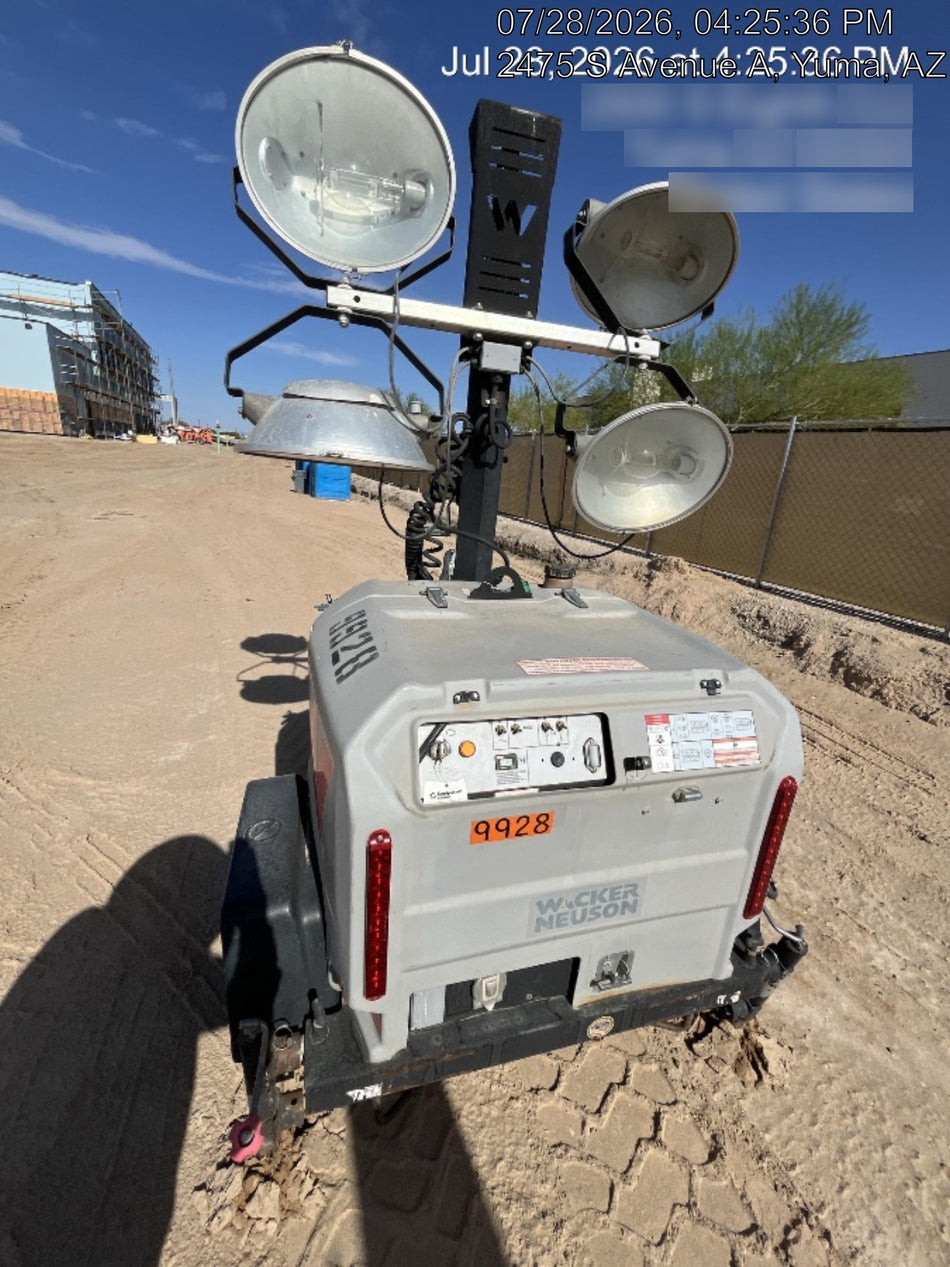 Wacker Neuson LTV6K-MH Wacker Neuson LTV6K Towable Light Tower
