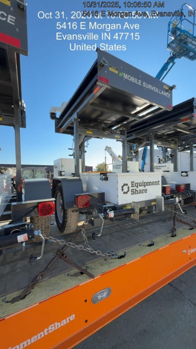 2025 NATIONAL SIGNAL Sunray Solar-Powered Mobile Integrator Tower