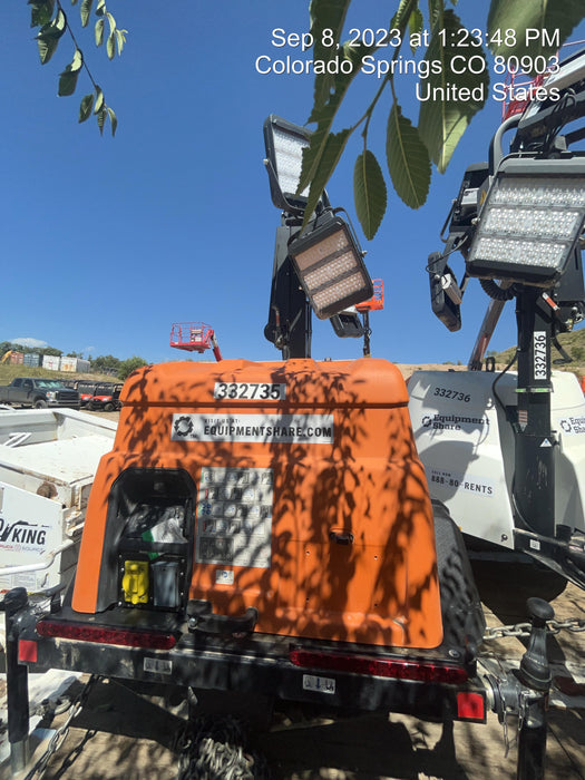 2023 Generac MLT2 Diesel, Flex Switch 120V Input, Powerzone Controller, (4) 320W LED Lights, 4kW Generator, 39.9 Gal Fuel Tank, 2" Ball, T3