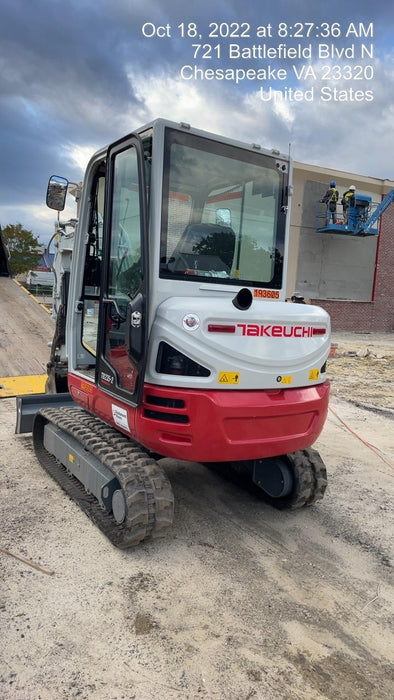 2021 TAKEUCHI TB235-2CR
