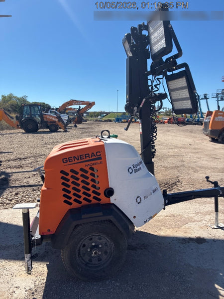 2024 Generac MLT2 Diesel, Flex Switch 120V Input, Powerzone Controller, 
(4) 320W LED Lights, 4kW Generator, 39.9 Gal Fuel Tank, 2" Ball, T3