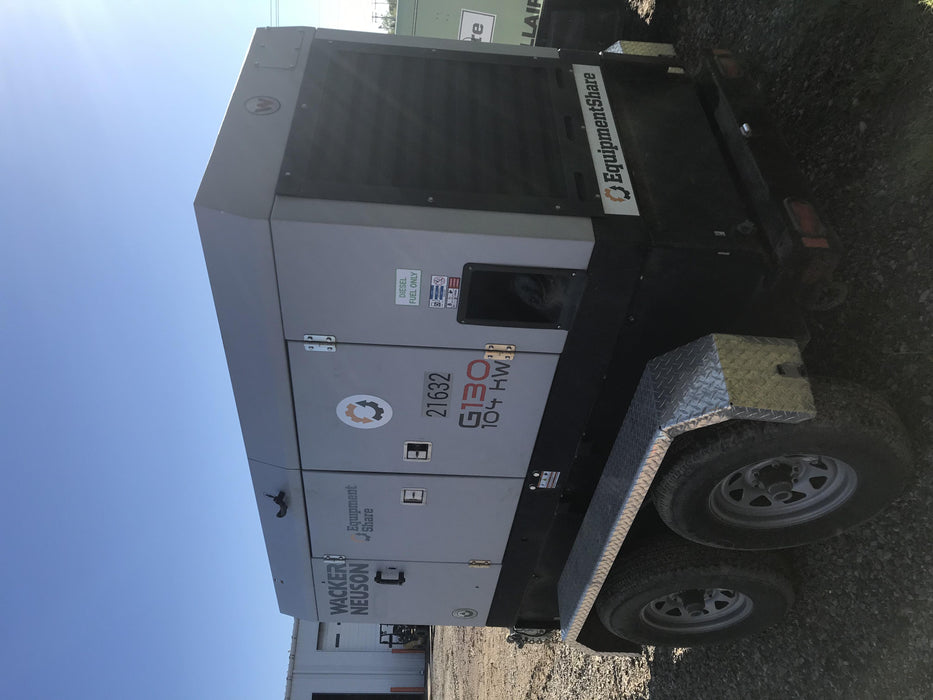 2019 WACKER NEUSON G130