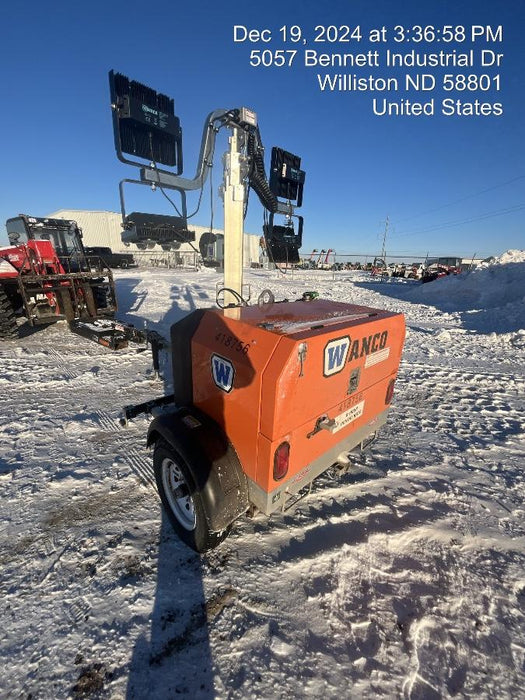 2024 Wanco WLTT-4MM4K Diesel, Deep Sea Controller, Shore Power Plug, Auto Start, (4) 350W LED Floodlights, 4kW Generator, 60 Gal Fuel Tank, 2" Ball, T3