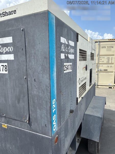 2022 ATLAS COPCO QAS 125