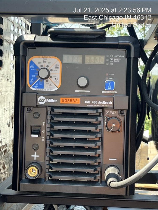 2025 MILLER ELECTRIC XMT 400