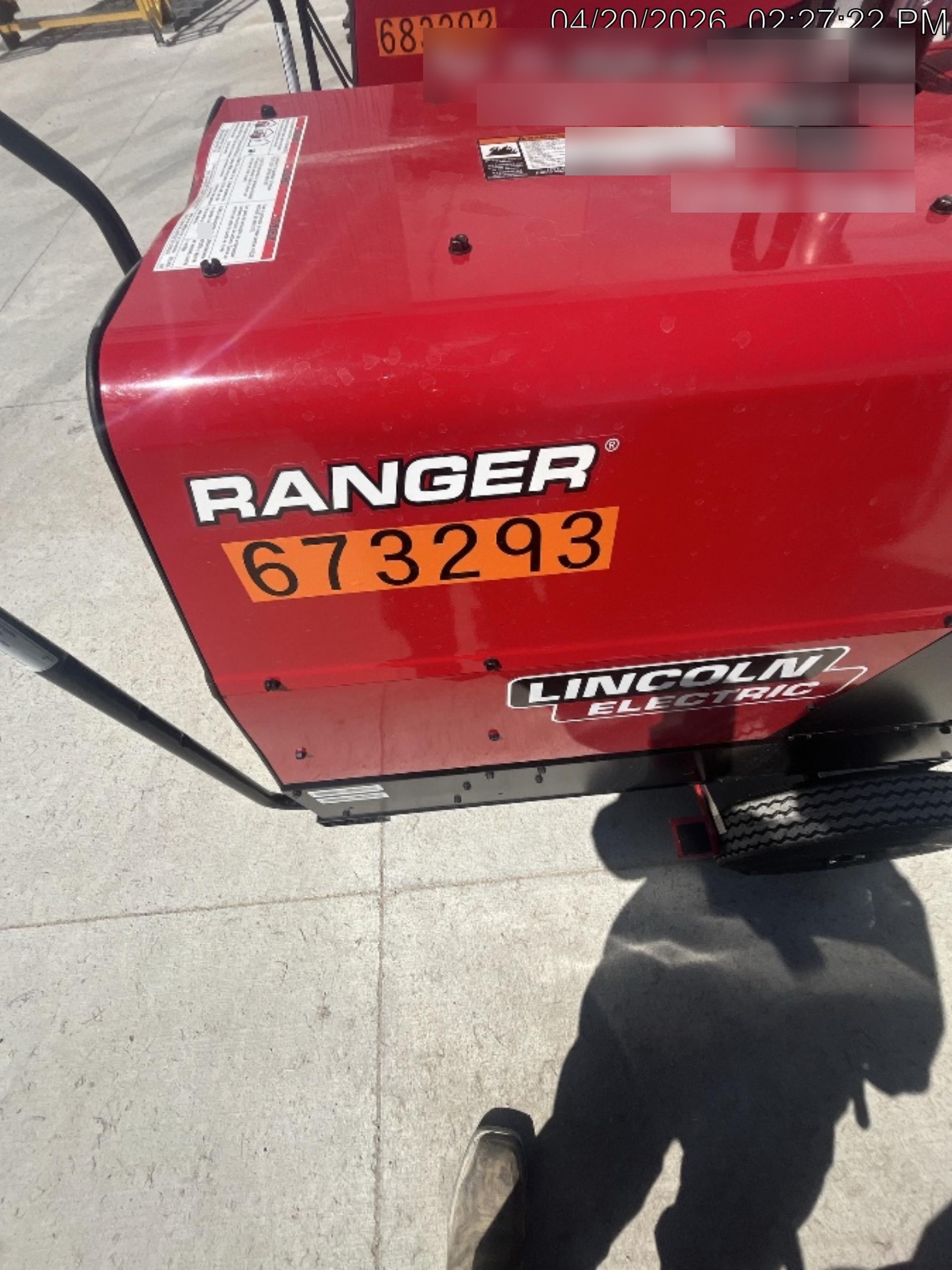 2026 LINCOLN ELECTRIC Ranger 305 LPG