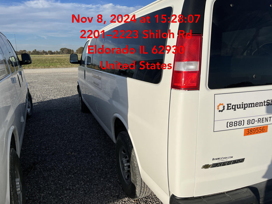 2023 CHEVROLET Express Van - Rental