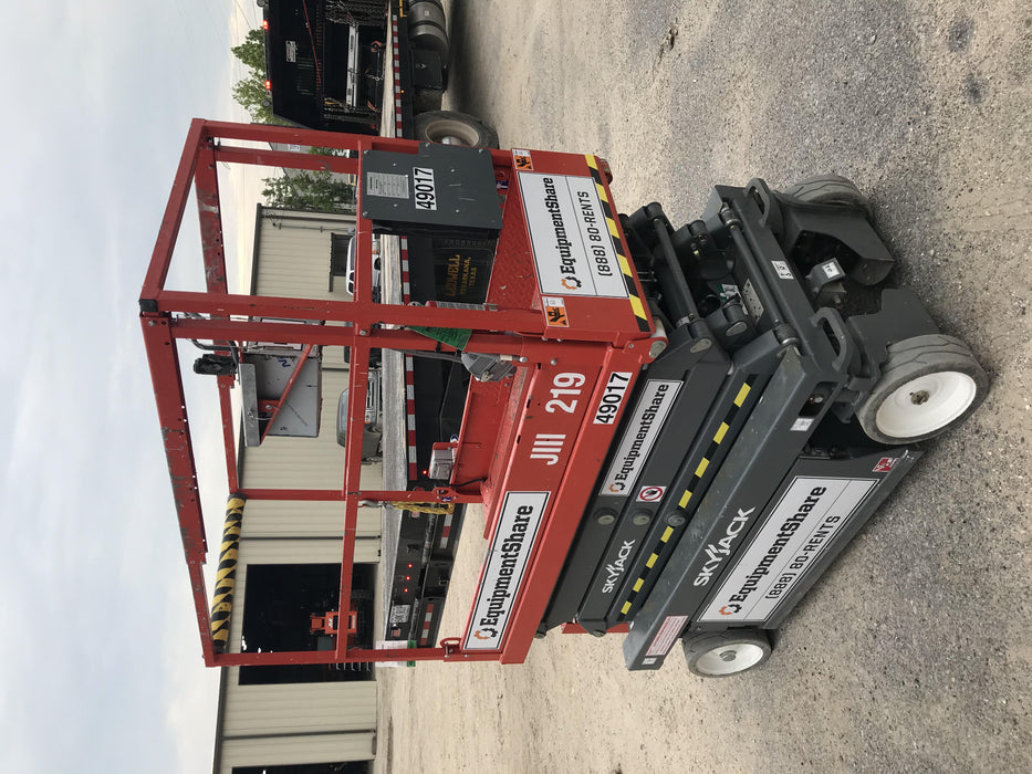 2019 Skyjack SJIII-3219 Standard Options, Trojan Batteries