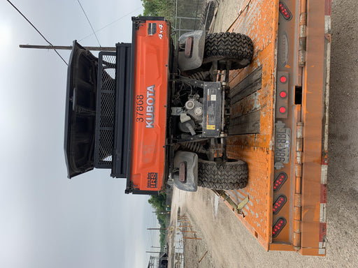 Kubota RTV-X1140W-H 4wd Utility Cart, LED Strobe, Windshield Tempered Glass, Plastic Canopy, Wire Harness Kit, Backup Alarm