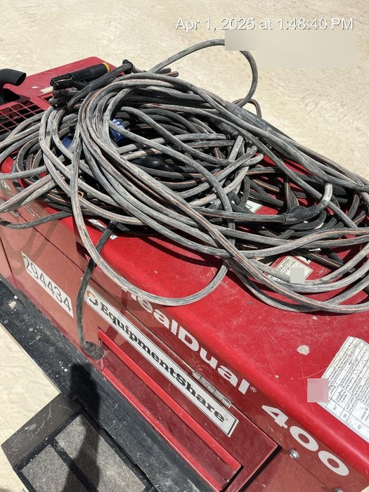 2023 Shindaiwa DGW400MDL Kubota D902 Engine, 23 HP, Dual Op Welder, Wire, Arc, Droop Stick, Tig, and CC Stick Functionality, Simulphase, 3 Phase and 1 Phase Gen Output, Single Axle NB Trlr, Slr Trckl Chrg 12V 12W, Fire Ext