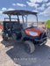 2022 Kubota RTV-X1140W-H Plastic Canopy, Windshield Acrylic Clear, LED Strobe Light, Wire Harness Kit, Back up Alarm
