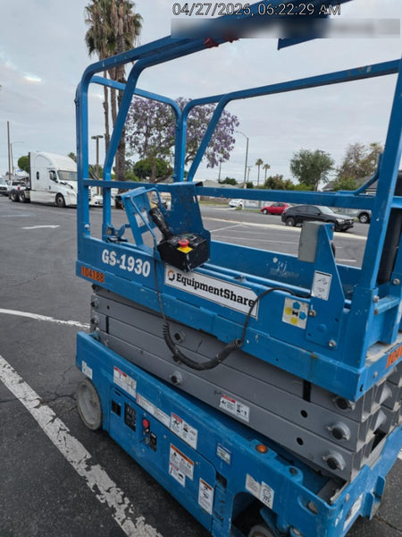 2020 Genie GS-1930 Standard Machine, 800W Inverter