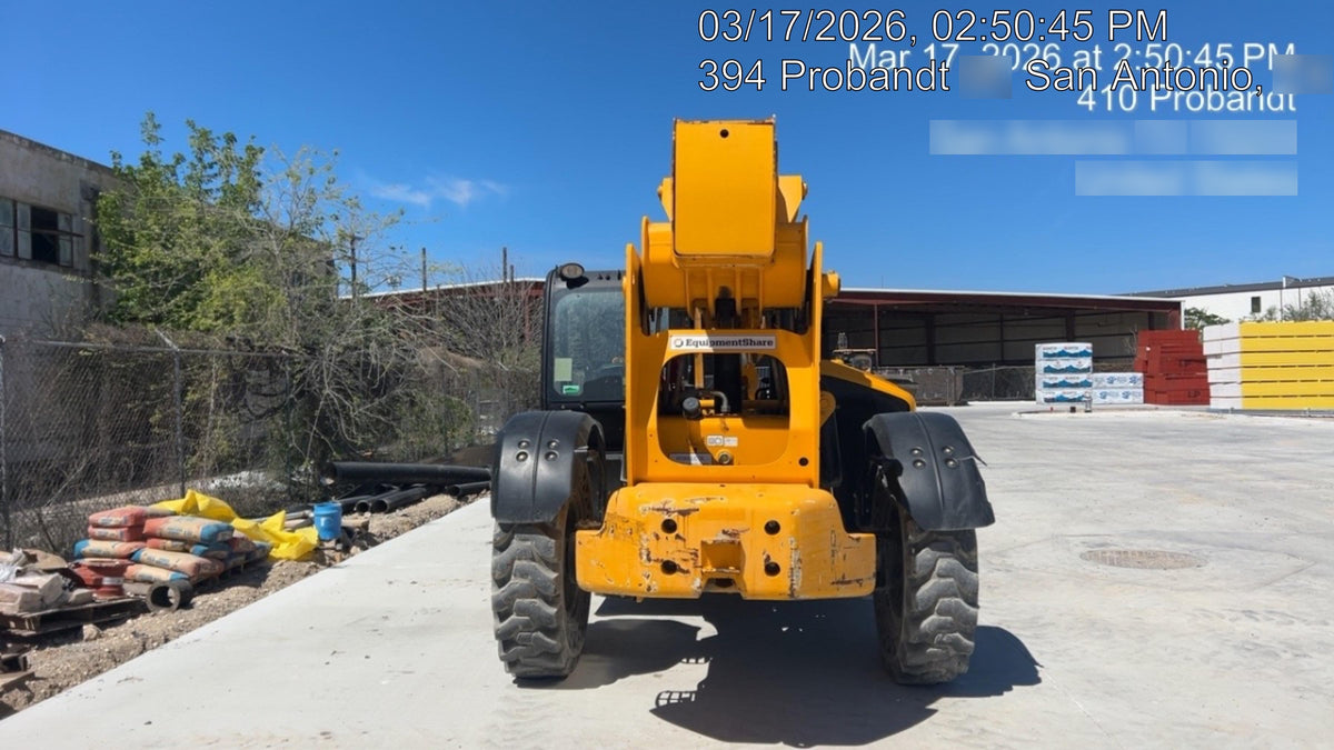 2020 JCB 510-56 Canopy, Solid Tires, Work Lights, Beacon, Aux Hydraulics, Back up Alarm, Lifting Eye, ES Decals