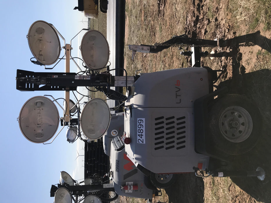 2019 Wacker Neuson LTV6L-MH Wacker Neuson LTV6L Mobile Light Tower w/Fuel Level Sensor Installed