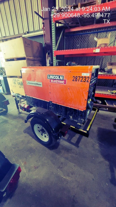 2022 Lincoln Electric LE400 Kubota V1505, Trlr, Cable Rack, Light Kit, ES Decals, T3