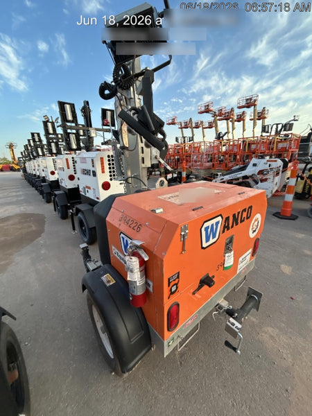 2024 Wanco WLTT-4MM4K Diesel, Deep Sea Controller, Shore Power Plug, Auto Start, (4) 350W LED Floodlights, 4kW Generator, 60 Gal Fuel Tank, 2" Ball, T3