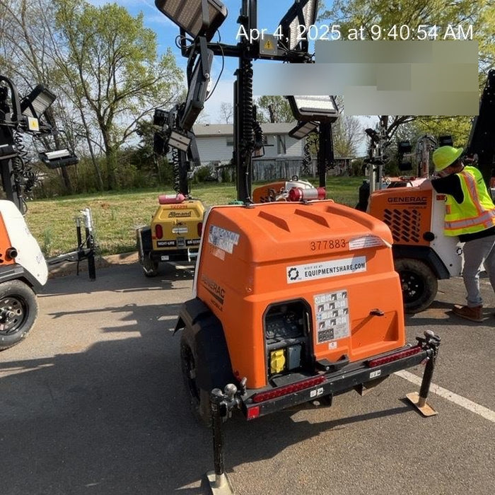 2023 Generac MLT2 Diesel, Flex Switch 120V Input, Powerzone Controller, 
(4) 320W LED Lights, 4kW Generator, 39.9 Gal Fuel Tank, 2" Ball, T3