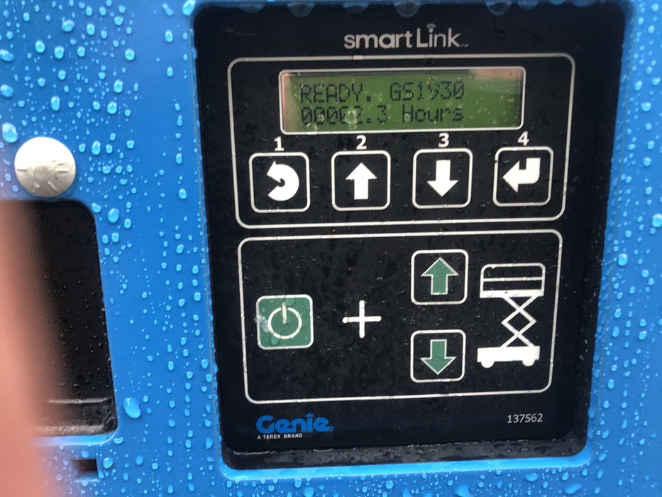 2019 Genie GS-1930 Fixed Rails with Chain Entry