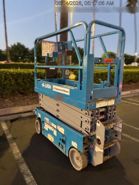 2019 Genie GS-1930 Half Height Swing Gate, 800W Inverter