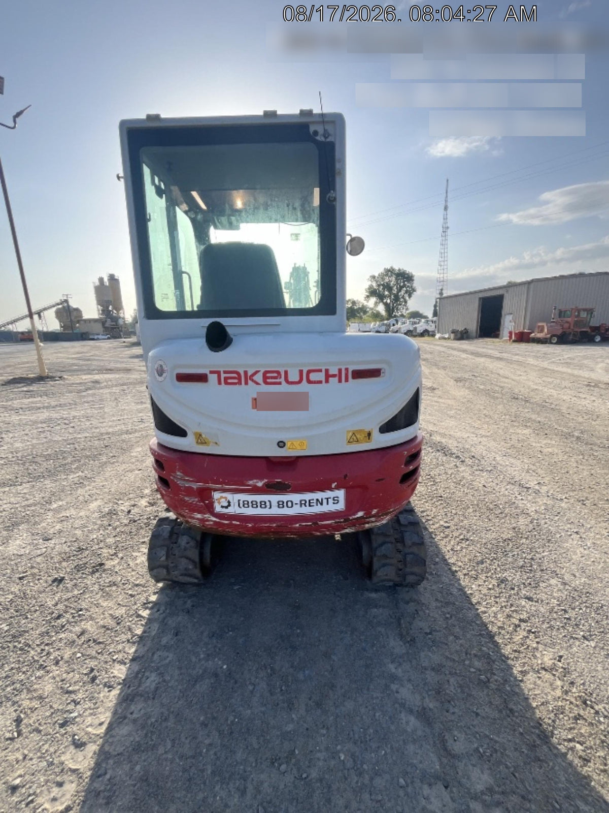 2020 TAKEUCHI TB-235-2CR