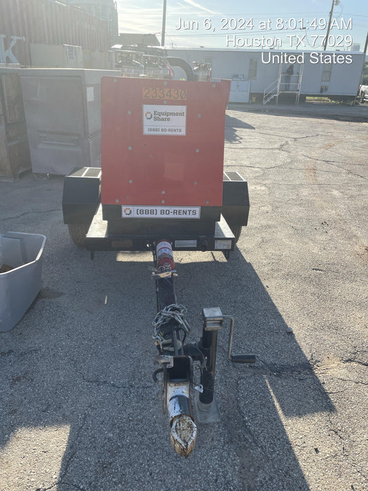 2022 Shindaiwa DGW400MDL Kubota D902 Engine, 23 HP, Dual Op Welder, Wire, Arc, Droop Stick, Tig, and CC Stick Functionality, Simulphase, 3 Phase and 1 Phase Gen Output, Single Axle NB Trlr, Slr Trckl Chrg 12V 12W, Fire Ext