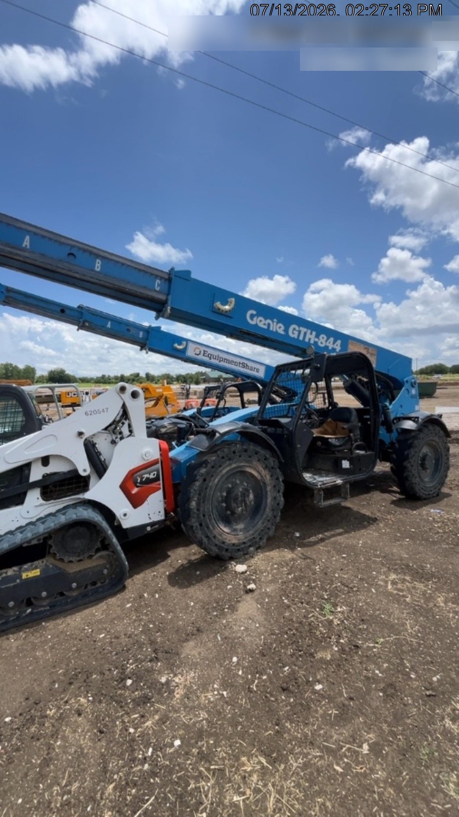 2017 Genie GTH-844 Solid Tires