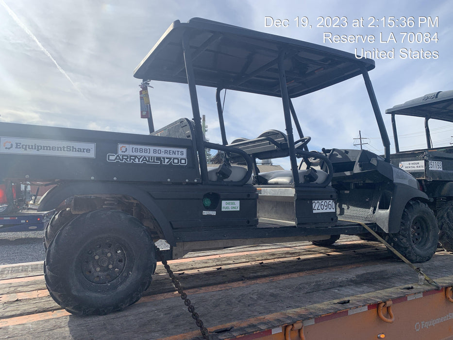 2022 Club Car CA1700D Canopy, Diesel, 4 Passenger