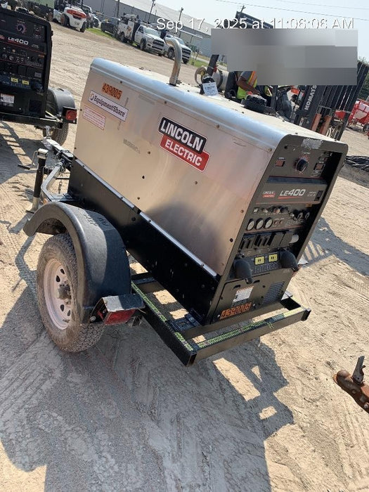 2024 Lincoln Electric LE400 Kubota V1505, Trlr, Cable Rack, Light Kit, ES Decals, T3