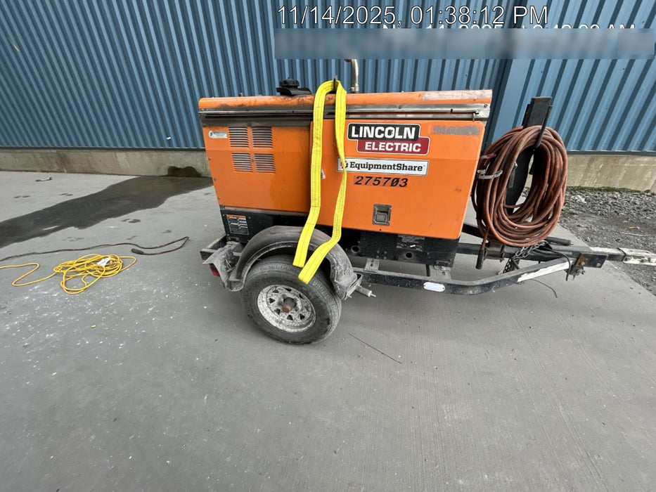 2022 Lincoln Electric LE400 Kubota V1505, Trlr, Cable Rack, Light Kit, ES Decals, T3