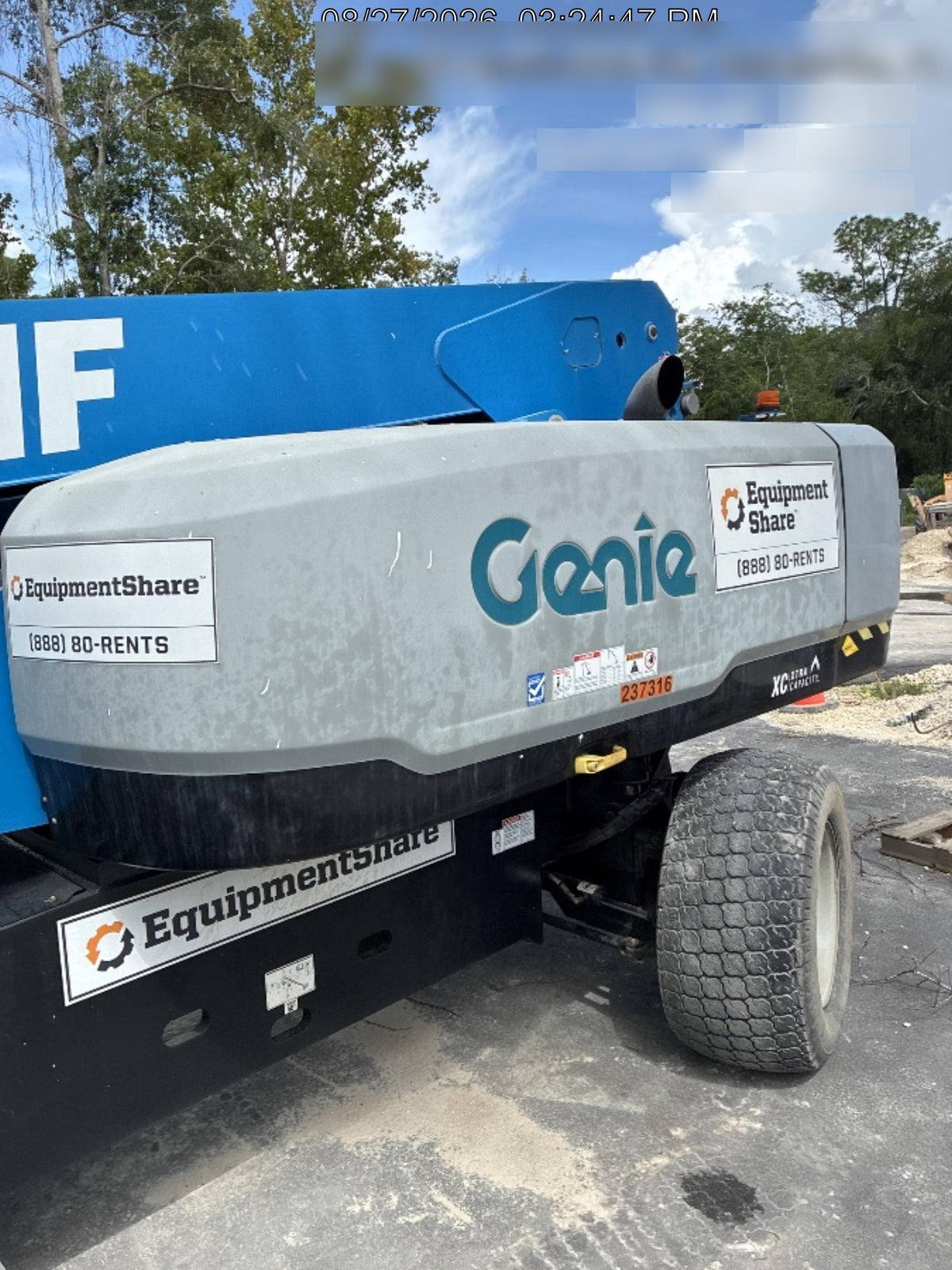 2022 GENIE S-85 HF