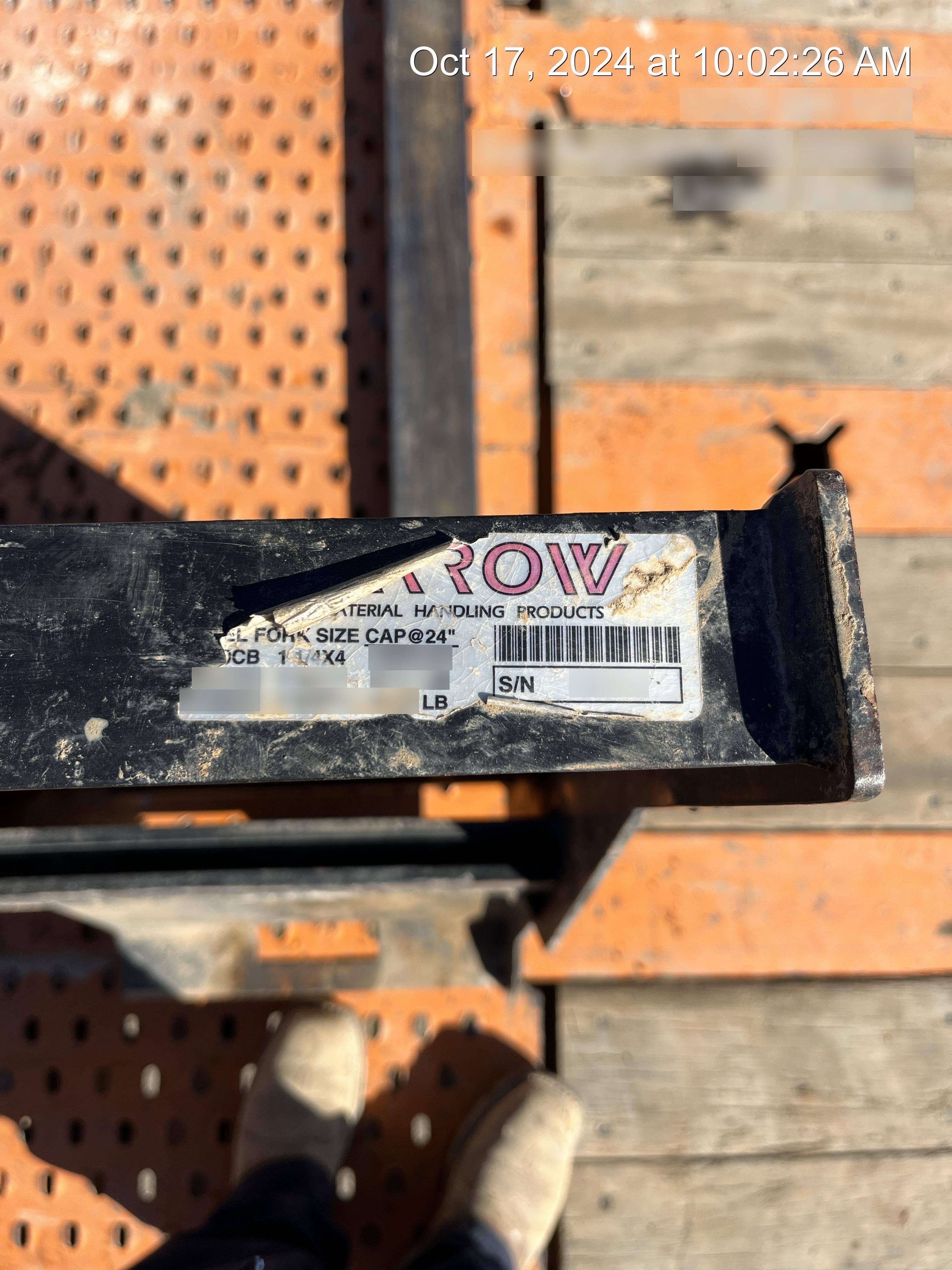 2022 ARROW MATERIAL HANDLING 48" Pallet Forks - Arrow